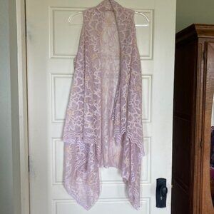 Pink Lace Kimono